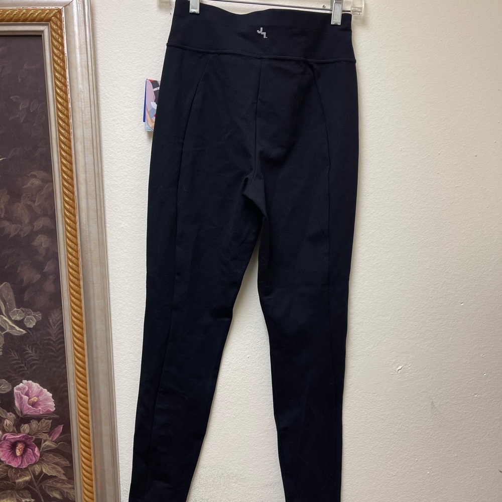 Women's Regular-Length High-Rise Leggings Black Color JoyLab Stretch Size S*